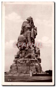 Old Postcard Route De Meaux Varreddes Commemorative Monument of the Battle of...