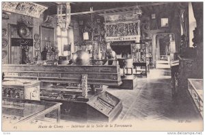Interieur De La Salle De La Ferronnerie, Musee De Cluny, Paris, France, 1900-...