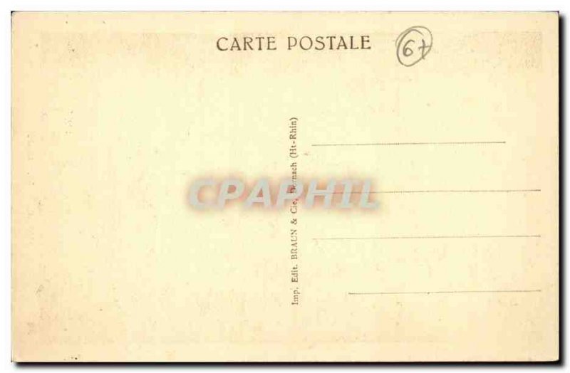 Obernai - Woelfle Court - Old Postcard