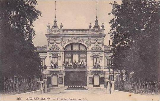 France Aix les Bains Villa des Fleurs