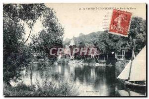 Old Postcard La Varenne Chennevieres Bords de Marne