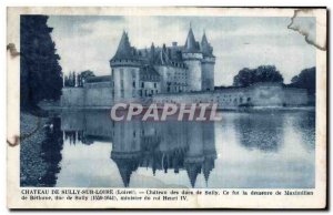 Old Postcard Chateau de Sully sur Loire