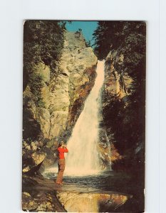 Postcard Glen Ellis Falls, Jackson, New Hampshire