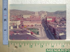 Postcard Looking East, A Panoramic View Of Asheville, North Carolina