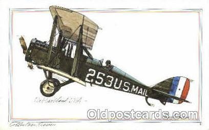 World War I bomber De Havilland D.H 4 Airplane, Aviation, Unused 