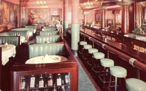 San Francisco California Lambro's Restaurant, Interior, Chrome Vintage PC U13431