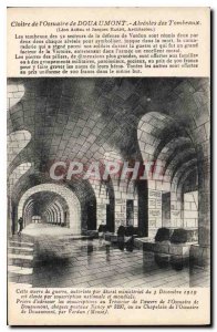 Postcard Old Cloister of the Douaumont Ossuary Tombs Alveoles