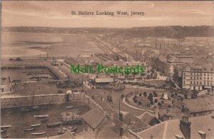 Jersey Postcard - St Heliers Looking West SW7563
