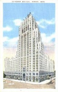 Fisher Bldg in Detroit, Michigan