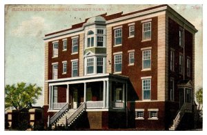 1909 Elizabeth Buxton Hospital, Newport News, VA Postcard