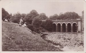 Upper Class Ladies Posh Fashion Hampstead Heath Viaduct Old RPC Postcard
