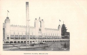 Coney Island New York Dreamland Fighting Flames Vintage Postcard AA17782