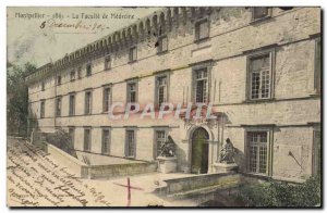 Old Postcard Montpellier's Faculty of Medicine