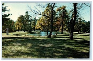 c1950's View Of Monticello College Godfrey Illinois IL Unposted Vintage Postcard