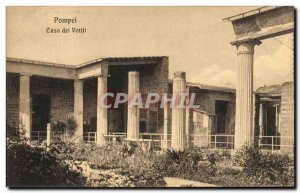 Postcard Ancient Pompeii Casa Dei Vettii