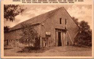 Maine Freeport Original Old Barn