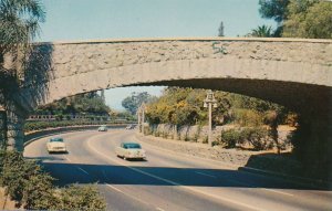 Highway near Riverside CA, California - Bridge to Mt Rubidoux