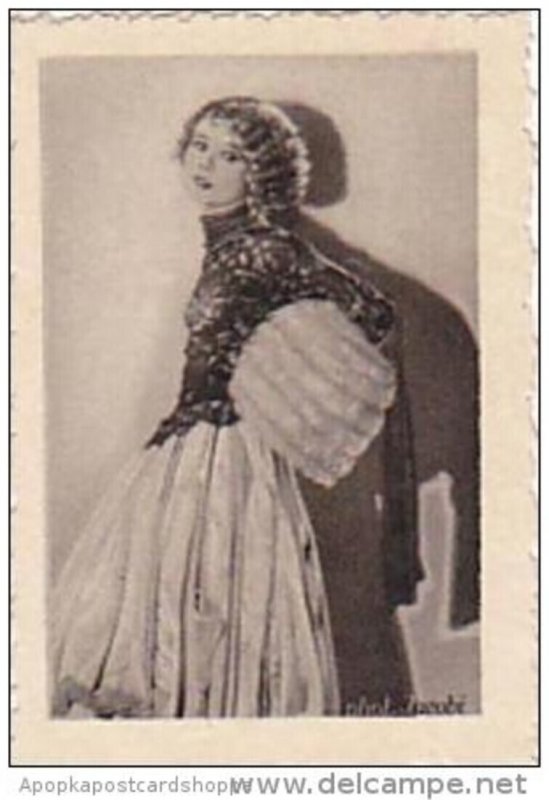 GARBATI CIGARETTE CARD FAMOUS DANCERS NO 189 KATTA STERNA