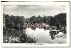 Old Postcard Metz Walks