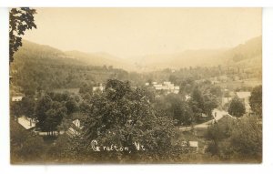 VT - Grafton. Bird's Eye View of Village circa 1907       RPPC