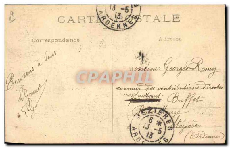 Old Postcard Reims Cirque