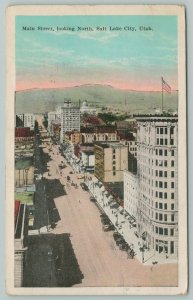 Salt Lake City Utah~City & County BLDG~1920s Postcard