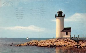 Annisquam Ipswich Bay, Annisquam, Mass. USA Light House 1967 