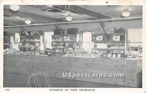 Interior of Post Exchange - Staten Island, New York