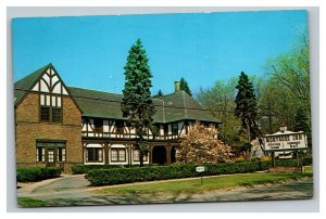 Vintage 1960's Advertising Postcard Tudor Style Montrose Inn Pennsylvania