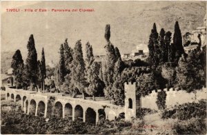 CPA TIVOLI Villa d'Este, Panorama dei Cipressi ITALY (545839)