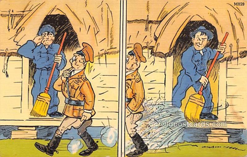 Sweaping Military Comic 1948 