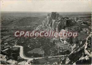 Modern Postcard Les Baux (B Rh) Overview of the first St Remy road map