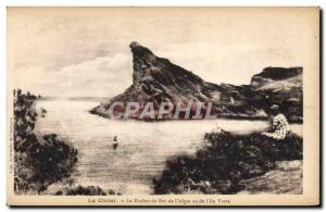 Old Postcard La Ciotat Le Rocher Du Bec De I & # 39Aigle Seen From I & # 39Il...