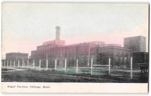 Sugar Factory, Billings, Montana 1910s Vintage Postcard