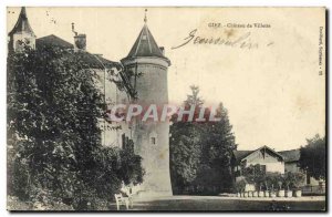 Old Postcard Chateau de Villette Giez