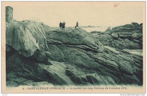 Le Rocher Des Cung Victimes Du 8 Octobre 1876, Saint-Guénolé-Penmarc'h (Fin...