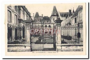 La Rochelle Old Postcard Maison Henri II