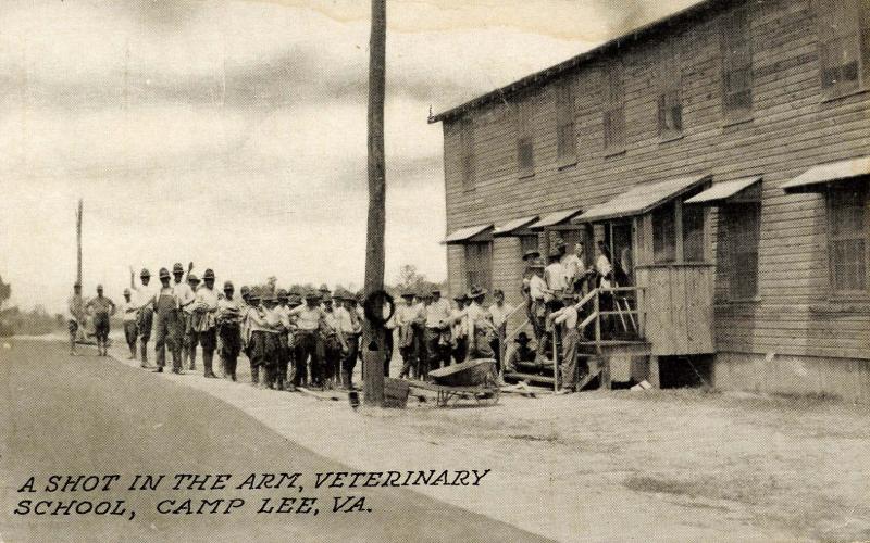 VA - Camp Lee. Veterinary School