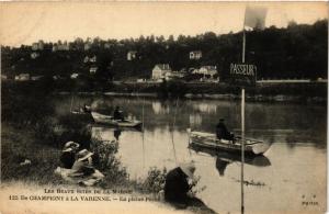 CPA De-Champigny a la Varenne - En pleine Peche (275096)