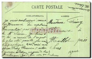 Old Postcard Dunkerque A Allee Square Jacobsen