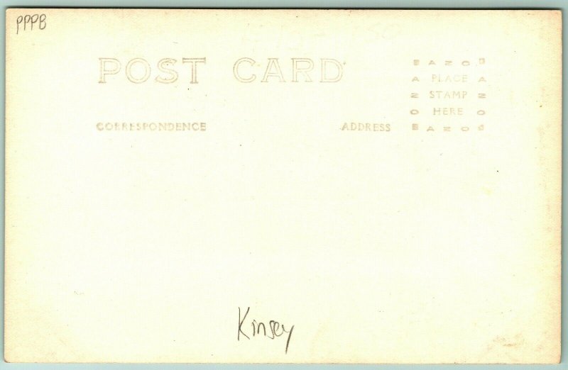 RPPC Cedar Stump House Everett Washington WA UNP AZO Postcard Kensey Photo C15