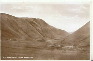 Scotland Postcard - Dalveen Pass - Near Abington - Real Photo - Ref TZ8040