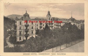 Germany, Bad Nauheim, Grand Hotel, Exterior View, 1913 PM