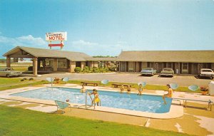 Perry, Georgia Villager Motel, Vintage Postcard AA355-1