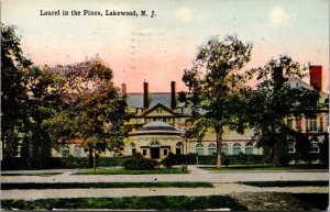 Postcard Laurel in the Pines Hotel in Lakewood, New Jersey