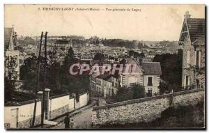 Postcard Old Thorigny Lagny Lagny Vue Generale