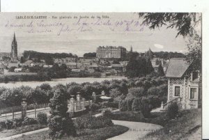 France Postcard - Sable-sur-Sarthe - Vue Generale du Jardin de la Ville - 14046A