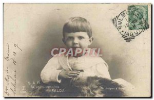 Old Postcard HRH Mafalda Principessina