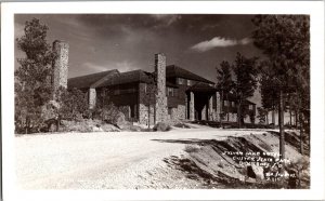 RPPC Sylvan Lake Hotel, Custer State Park Black Hills SD Vintage Postcard L58