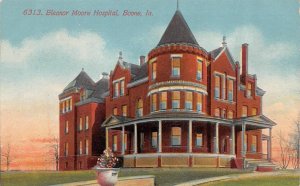 Boone, IA Iowa  ELEANOR MOORE HOSPITAL  Des Moines Township  ca1910's Postcard